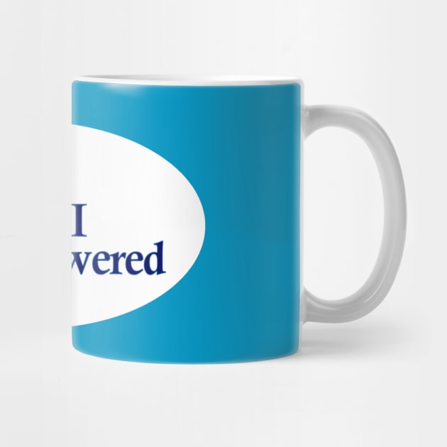 I Showered - Voting Sticker Design by karutees